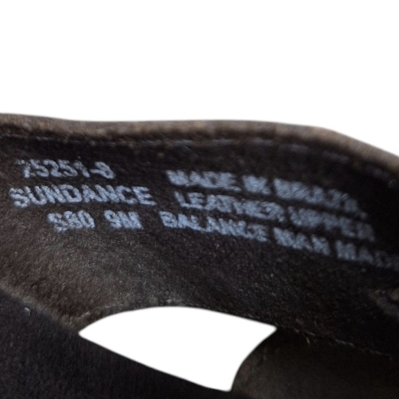 Connie Sundance Dark Brown Leather Slides Casual Hippie - Picture 7 of 8